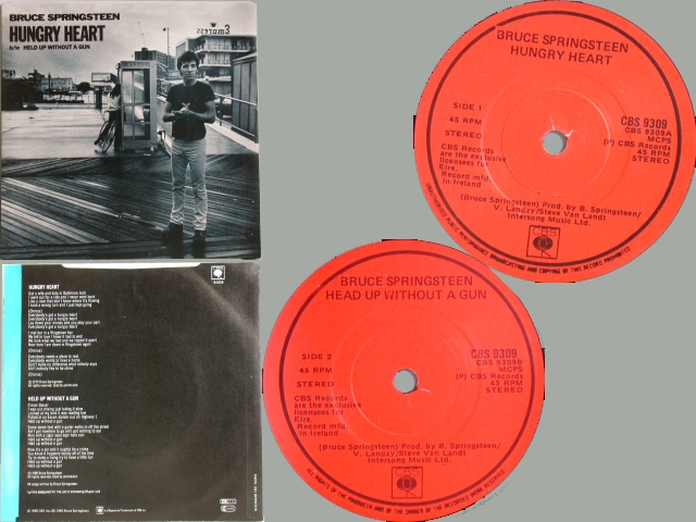 Bruce Springsteen - HUNGRY HEART / HELD UP WITHOUT A GUN
